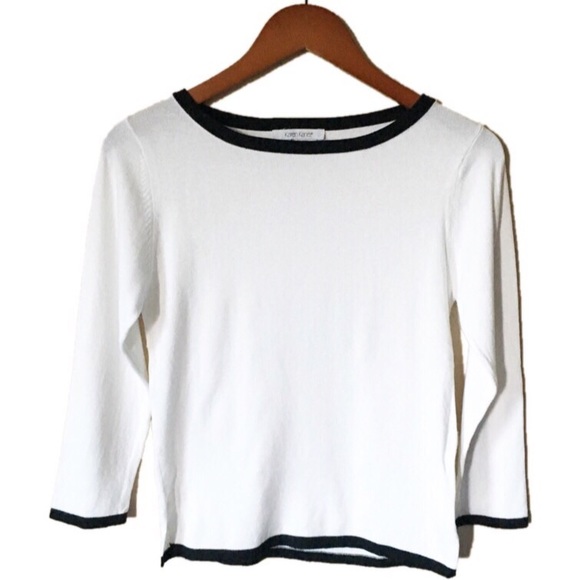 Karen Kane Tops - [Karen Kane] White Light Weight Sweater Small